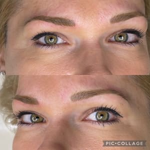 Eyeliner Tattoo result by Le Luxe brows by Lex in Crystal River, FL