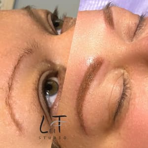 Eyeliner Tattoo result by Leit Design Studio -Permanent Makeup/Graphic Design in Ambler, PA