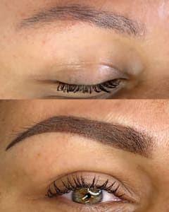 Eyeliner Tattoo result by Leylah’s Beauty Box in Chino, CA