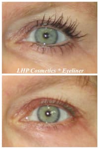 Eyeliner Tattoo result by LHP Permanent Cosmetics in Raleigh, NC