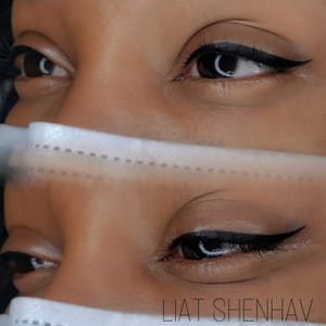 Eyeliner Tattoo result by Liat Shenhav - The Art Of Permanent Makeup in Woodland Hills, CA