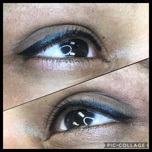 Eyeliner Tattoo result by Liliana's Permanent Cosmetics in Point Pleasant, NJ