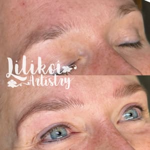 Eyeliner Tattoo result by Lilikoi Artistry Permanent Makeup & Piercing in South Jordan, UT