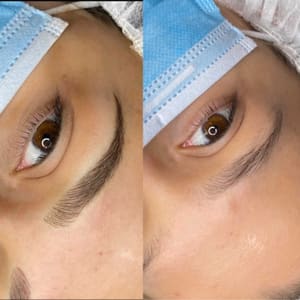Eyeliner Tattoo result by Lily Dream Brows in Marietta, GA