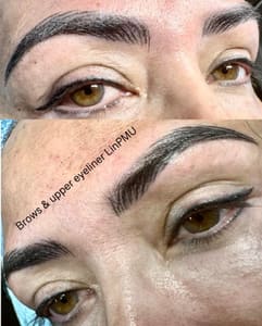 Eyeliner Tattoo result by Lin Permanent Makeup - Tattoo in Stockton, CA