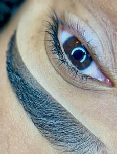 Eyeliner Tattoo result by Lisalash Studio & Academy in Houston, TX