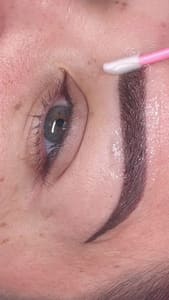 Eyeliner Tattoo result by Lisca beauty school in Naperville, IL
