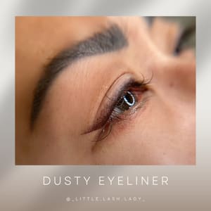 Eyeliner Tattoo result by Little Lash Lady in Gardena, CA