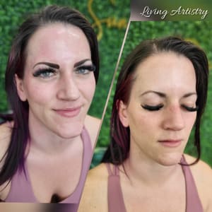 Eyeliner Tattoo result by Living Artistry in Hayden, ID