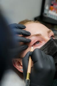 Eyeliner Tattoo result by Lorena Soto Makeup in Lynnwood, WA