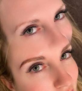 Eyeliner Tattoo result by Lou's Beauty Bar in Hermosa Beach, CA