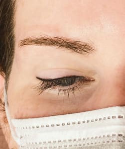 Eyeliner Tattoo result by Louisville Ink & Beauty Tattoo and Permanent Makeup Shop in Louisville, KY