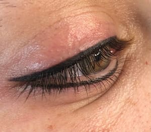 Eyeliner Tattoo result by Love Brows in Nashville, TN
