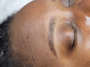 Eyeliner Tattoo result by Lovely Brows by Nam in Columbia, MD