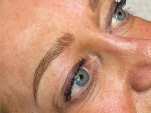 Eyeliner Tattoo result by Lovesome Beauty Lounge in Williamsburg, VA