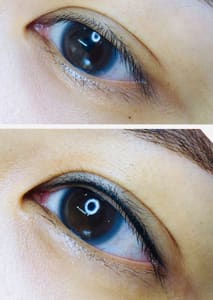 Eyeliner Tattoo result by Loveurbrows in Oceanside, CA