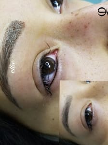 Eyeliner Tattoo result by Lu Lu Beauty Bar- Microblading in San Francisco, CA