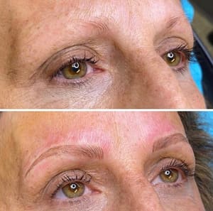 Eyeliner Tattoo result by Luca Permanent Cosmetics in Santa Cruz, CA