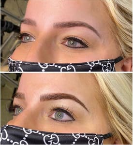 Eyeliner Tattoo result by Luca Permanent Cosmetics in Santa Cruz, CA