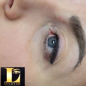 Eyeliner Tattoo result by Lucky Brows Montana in Missoula, MT