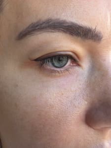 Eyeliner Tattoo result by Lucy Hart Ink in Studio City, CA