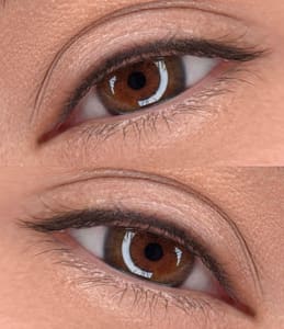 Eyeliner Tattoo result by Lumière Beauty Atelier in San Francisco, CA