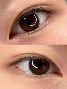 Eyeliner Tattoo result by Lumière Beauty Atelier in San Francisco, CA