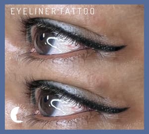Eyeliner Tattoo result by Lunabella permanent makeup in Paramus, NJ