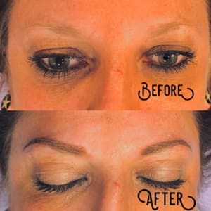 Eyeliner Tattoo result by Lunar Studios Tattoos & Ageless Beauty Permanent Makeup in Middletown, OH