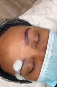Eyeliner Tattoo result by Luscious Mane Beauty Lounge in Burlington, NC