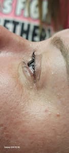 Eyeliner Tattoo result by Lush Skin & Beauty Center in Springfield, MO
