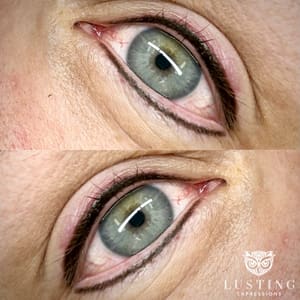 Eyeliner Tattoo result by Lusting Expressions in Sioux Falls, SD