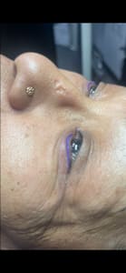 Eyeliner Tattoo result by Lux Brows in Bowman, ND