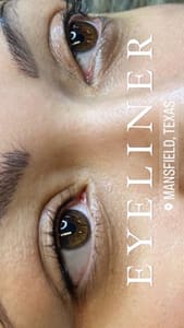 Eyeliner Tattoo result by Luxe Artistry (Permanent Makeup Studio) in Mansfield, TX