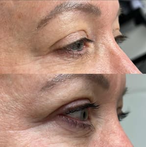 Eyeliner Tattoo result by Luxe Brows and Beauty in Santa Rosa, CA