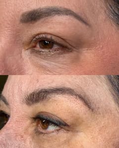 Eyeliner Tattoo result by Luxe Looks by Leah in Kennesaw, GA