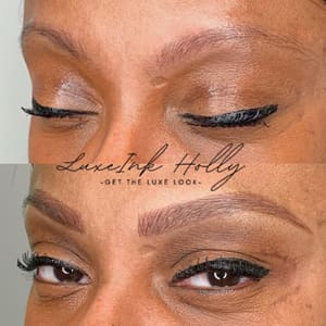 Eyeliner Tattoo result by LuxeInk in Bethesda, MD