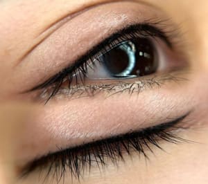 Eyeliner Tattoo result by Luxury Brows N&J in Elizabeth, NJ