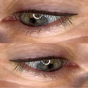 Eyeliner Tattoo result by Luxury Permanent Makeup- Elssa Duli in Edgewater, NJ