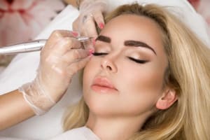 Eyeliner Tattoo result by Ly's Beauty Brows Studio, LLC in Plymouth, WI