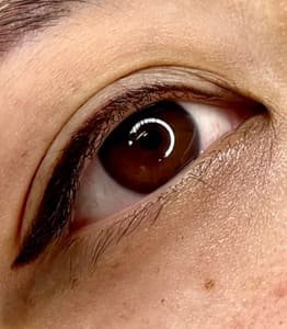 Eyeliner Tattoo result by M Beauty PMU Salon in Lomita, CA