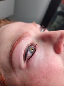 Eyeliner Tattoo result by M Nails&Brows by Quynh in Spring, TX
