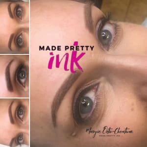 Eyeliner Tattoo result by Made Pretty Ink in Kingwood, TX