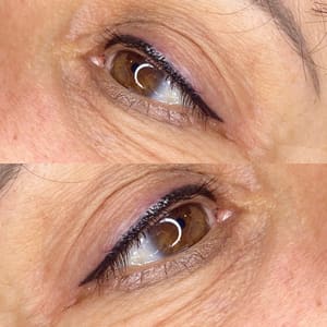 Eyeliner Tattoo result by Main Line Permanent Cosmetics in Wayne, PA