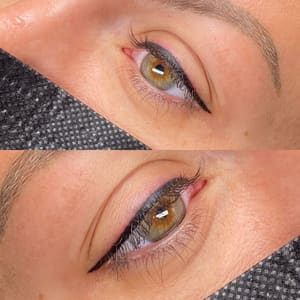 Eyeliner Tattoo result by Main Line Permanent Cosmetics in Wayne, PA