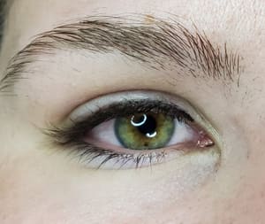 Eyeliner Tattoo result by Maine Stroke Permanent Makeup & Body Piercing in Fallon, NV