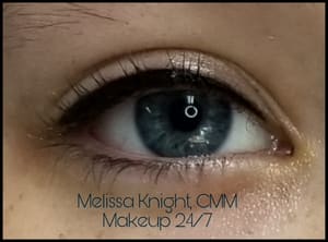 Eyeliner Tattoo result by Makeup 24/7 Permanent Cosmetics by Melissa Riner, CMM in Oklahoma City, OK
