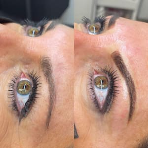Eyeliner Tattoo result by Makeup By Avery in Rome, NY
