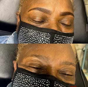 Eyeliner Tattoo result by Makeup By Mary LLC in Euclid, OH