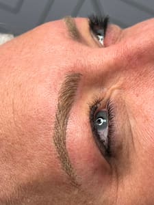 Eyeliner Tattoo result by Mandy Rae's Eyebrow Studio in Rock Falls, IL